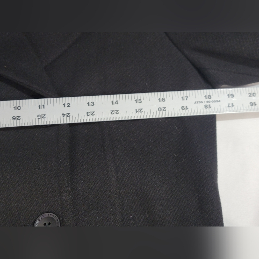 BCBGeneration Double Breasted Belted Lined Black … - image 14